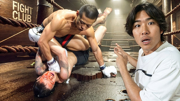 I went to an Underground FIGHT CLUB in Japan - Yakuza Gang Fight Broke Out!