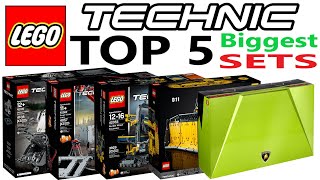 TOP 5 Hardest LEGO sets to Build!