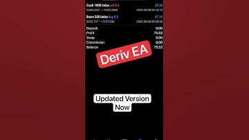 Automated Bot | Deriv Bot | Boom and Crash | Auto trading #forex #tradingsoftware #trading #robotics