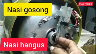 How to fix a rice cooker that produces burnt or burnt rice