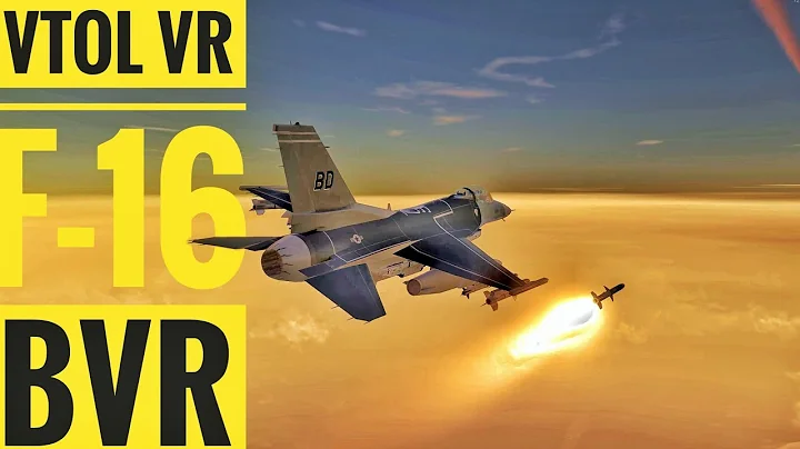VTOL VR BVR gameplay with F-16 free mod