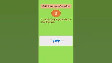 question - 3 pega interview questions #pega #datatransform #DT           #pega interview questions