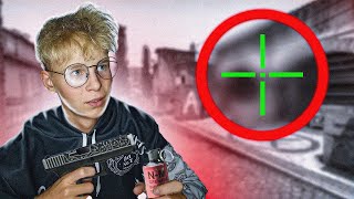 СЫГРАЛ С ДЕФОЛТНЫМ ПРИЦЕЛОМ! (CS:GO)