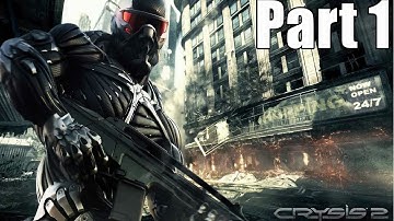 Crysis 2 Walkthrough Gameplay Part 1 Opening (No Commentary)