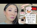 LUXURY BEAUTY TRY-ON HAUL from Sephora #mishmas2020 AD