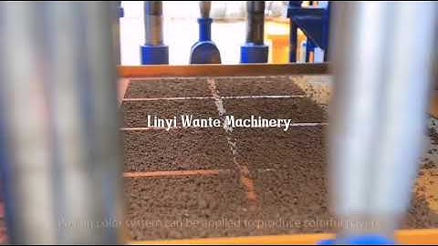 QT4-15 fully automatic hydraulic concrete block making machine