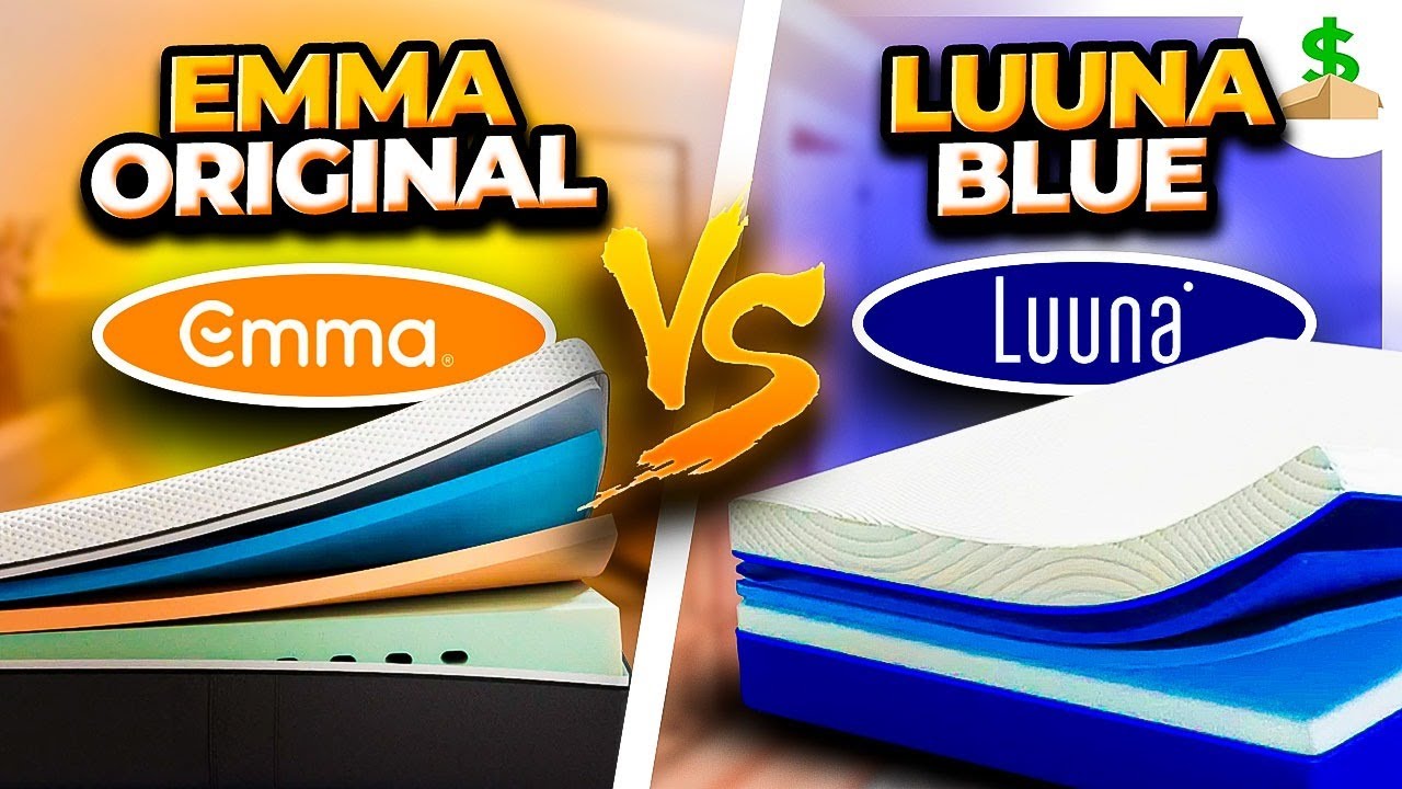 Qual é o MELHOR COLCHÃO para VOCÊ? EMMA ORIGINAL ou LUUNA BLUE? Nós ...