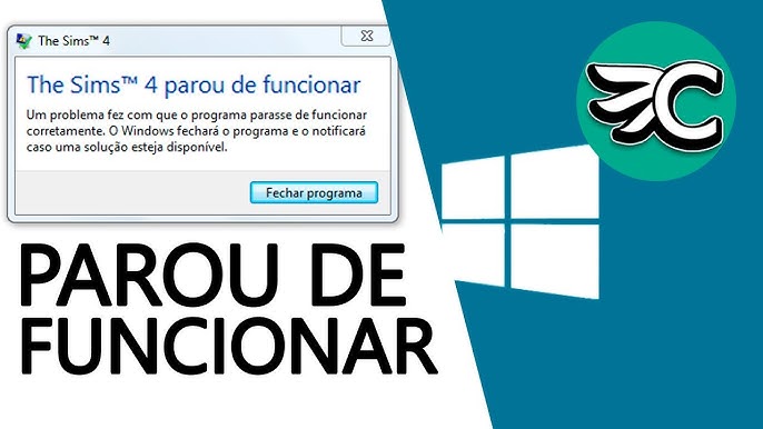 Como resolver o erro: Parou de funcionar (Qualquer programa