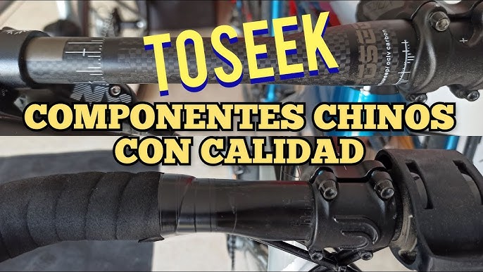  TOSEEK - Manillar MTB ultraligero integrado de carbono