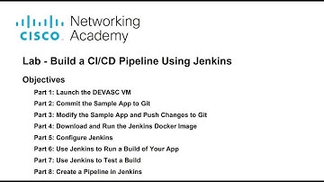 DevNet Lab 6.3.6 Build a CI CD Pipeline Using Jenkins