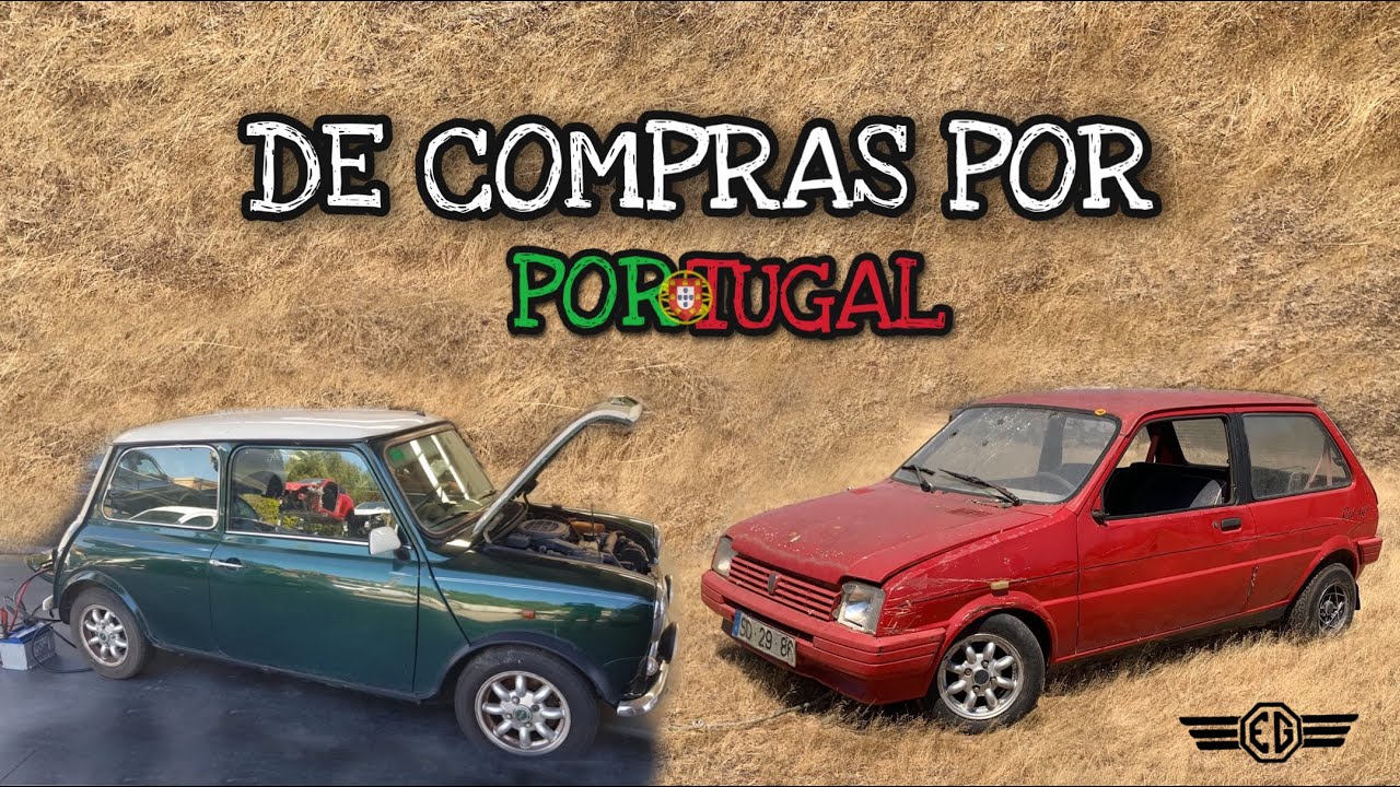 Encontramos un MINI COOPER MPI ESPAÑOL en un DESGUACE PORTUGUES y COMPRAMOS un AUSTIN METRO I EG