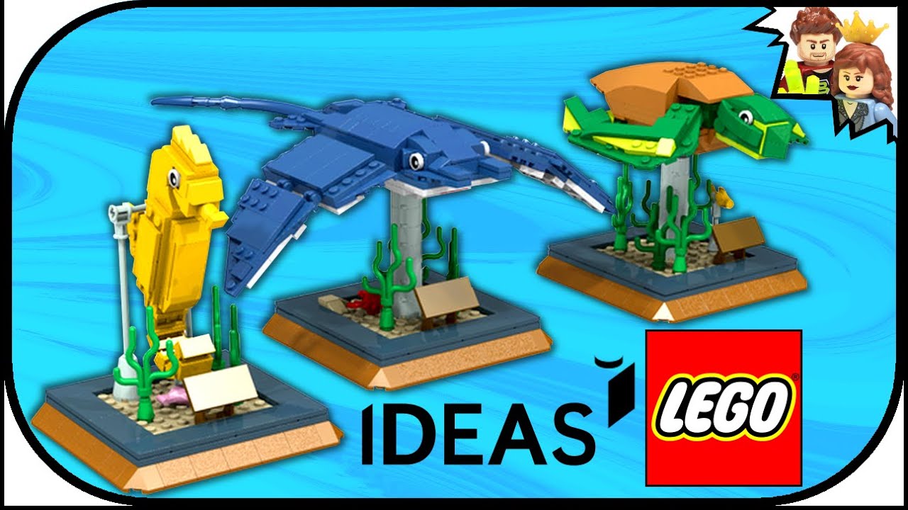 LEGO Ideas Sea Animals MOC Project by DevineBricks