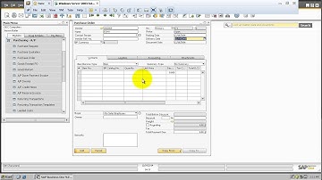 [SAP B1] MRP -  Add a Purchase Order