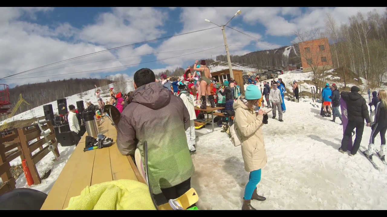 Bikini Snow Tour 2018 ГЛК Аджигардак (туса) YouTube