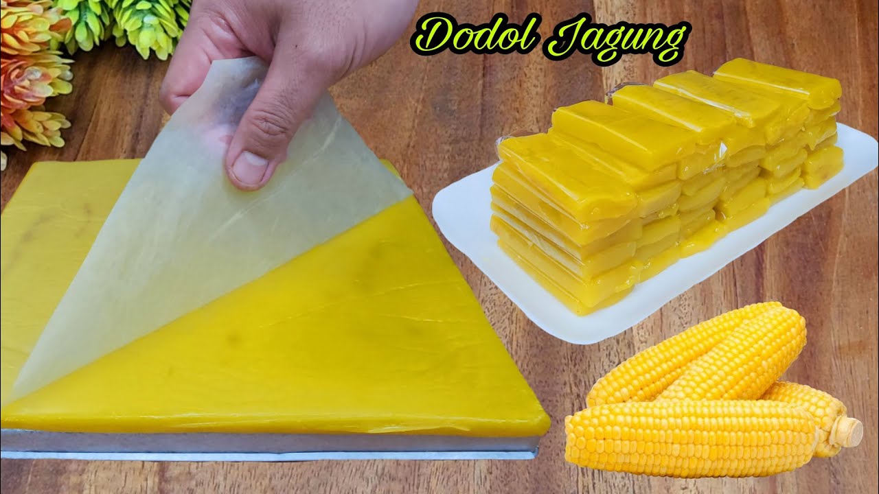 LUAR BIASA... DODOL JAGUNG LEGIT DAN HARUM  : :  RESEP SIMPEL YANG ENAK BANGET