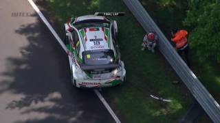 WTCC 2016. Race 1 Nürburgring Nordschleife. Tiago Monteiro Huge Crash