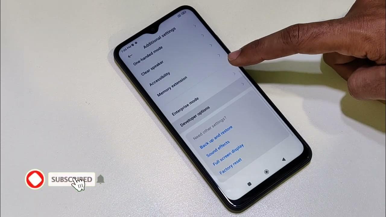 Redmi A2 A2+ Usb Debugging Enable Hidden Option Enable - YouTube