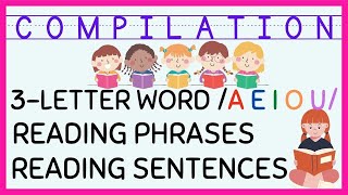 COMPILATION #2:  3LETTER WORD / READING OF PHRASES / READING OF SENTENCES