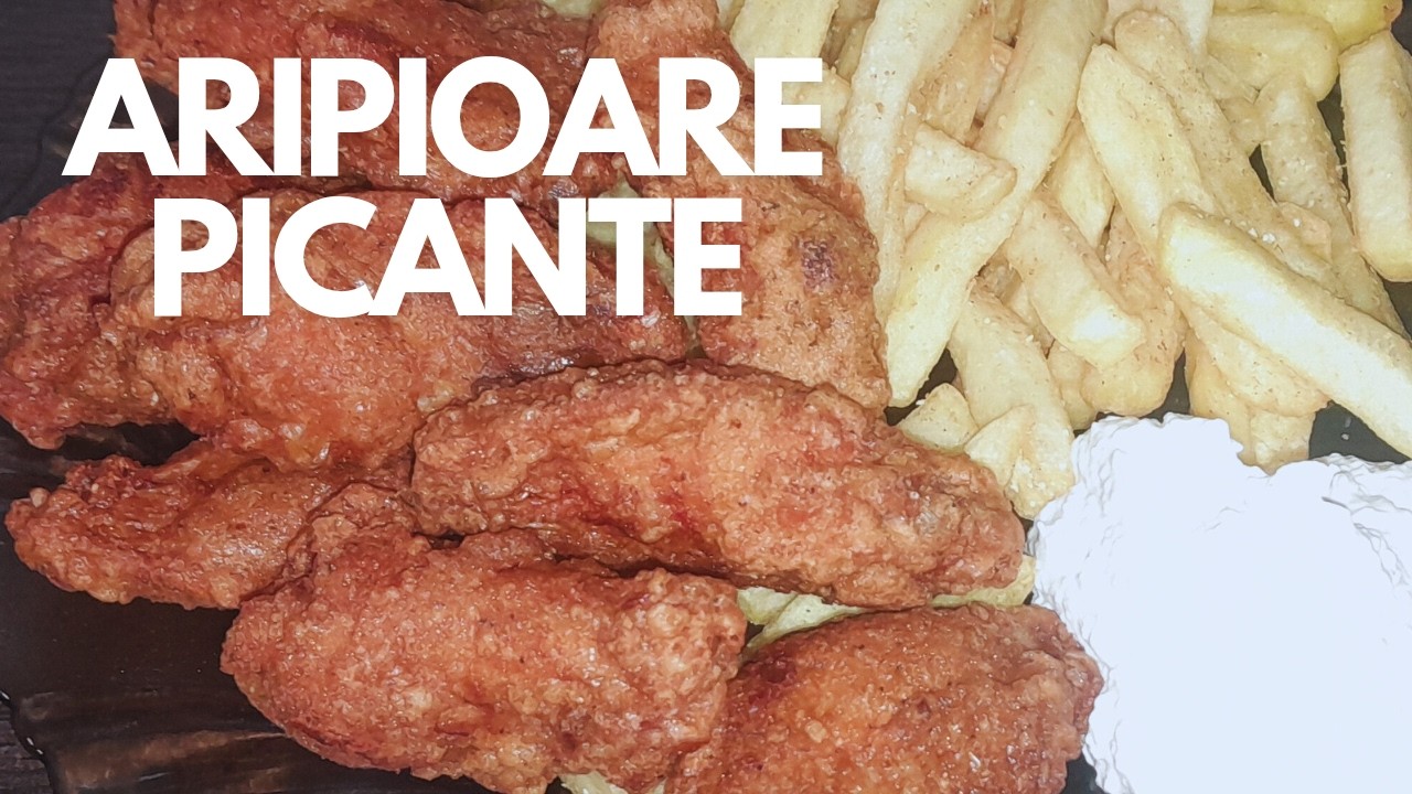 Aripioare Crocante și Picante Rețetă Super Simplă 