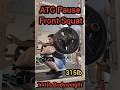 315lb ATG Pause Front Squat (Why Track Pause Duration?)
