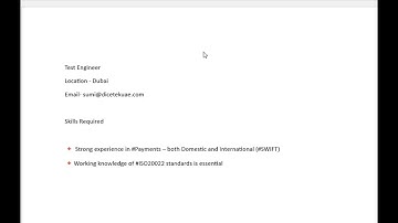 04 Nov 2025 Opening Dubai, New Delhi, Pune manual testing
