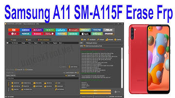 Samsung A11 SM A115F Erase Frp Via Testpoint EDL By One Click UnlockTool2020