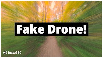 Fake Drone Shots - Insta360 ONE X2