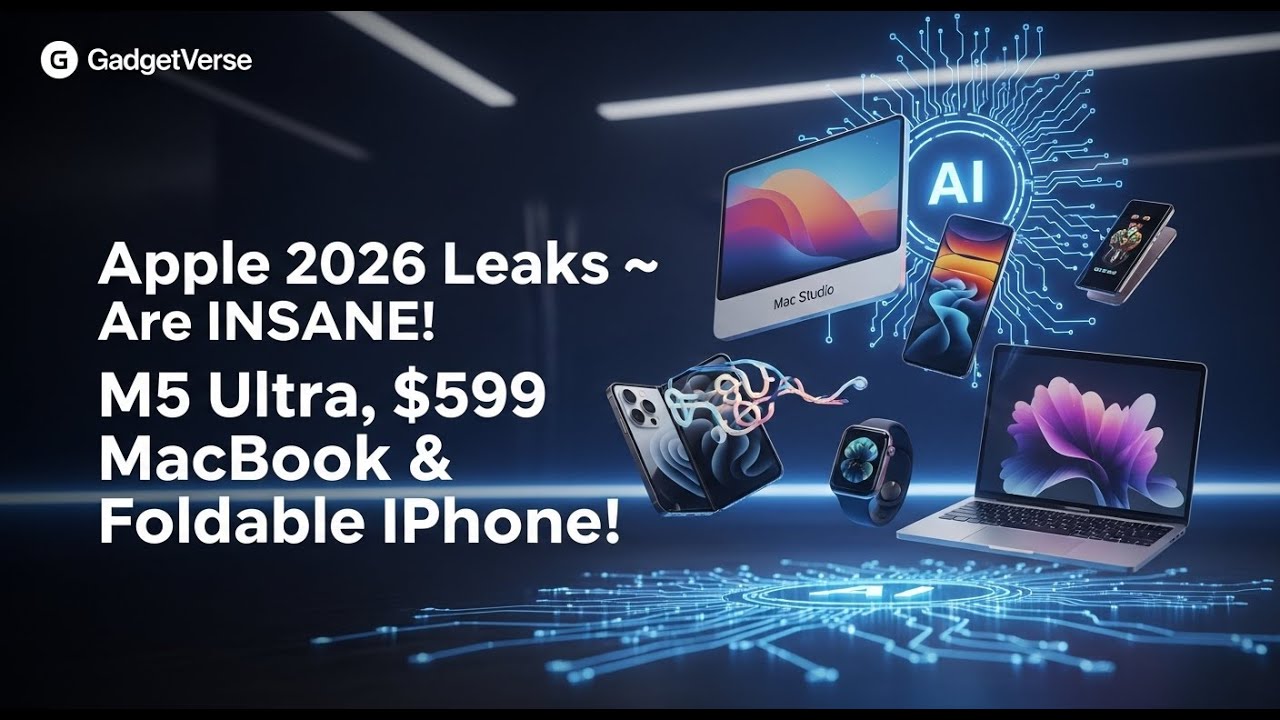 Apple M5 Ultra Mac Studio & Mac Mini – Insane Performance Leaks 2026 ...