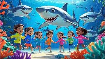 "Sharks in the Wild: Stunning 3D Animation for Ocean Lovers