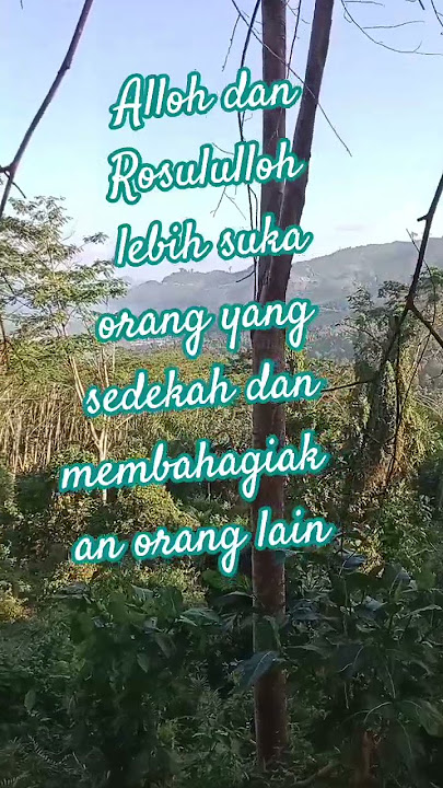 Alloh dan Rosululloh lebih suka orang yang sedekah#shotsvidio