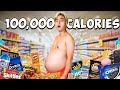 Eating 100000 calories in 24 hours challenge