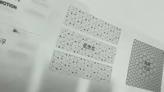 3D Micro Optical Security Stickers