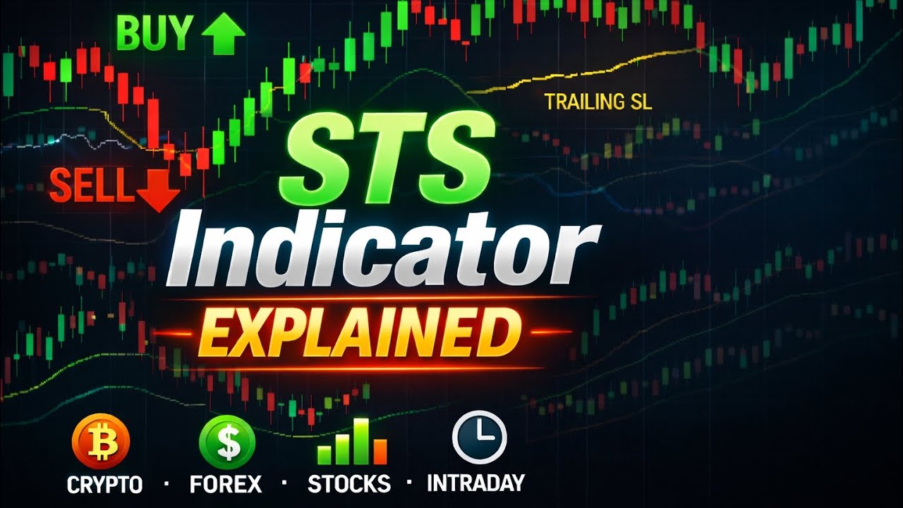 Tradingview Best Indicator STS indicator ! Best For XAUUSD & BTCUSD NIFTY BANKNIFTY 