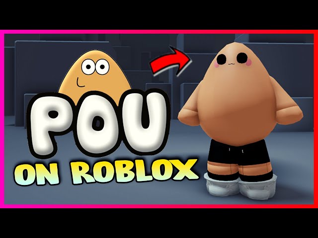 FREE items Make you BECOME POU in ROBLOX . How to get FREE ITEMS