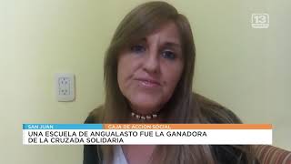 Una escuela de Angualasto ganó la Cruzada Solidaria