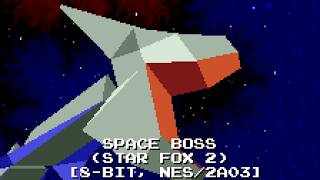 Famitracker Bits - Space Boss (Star Fox 2) [8-bit, NES/2a03]