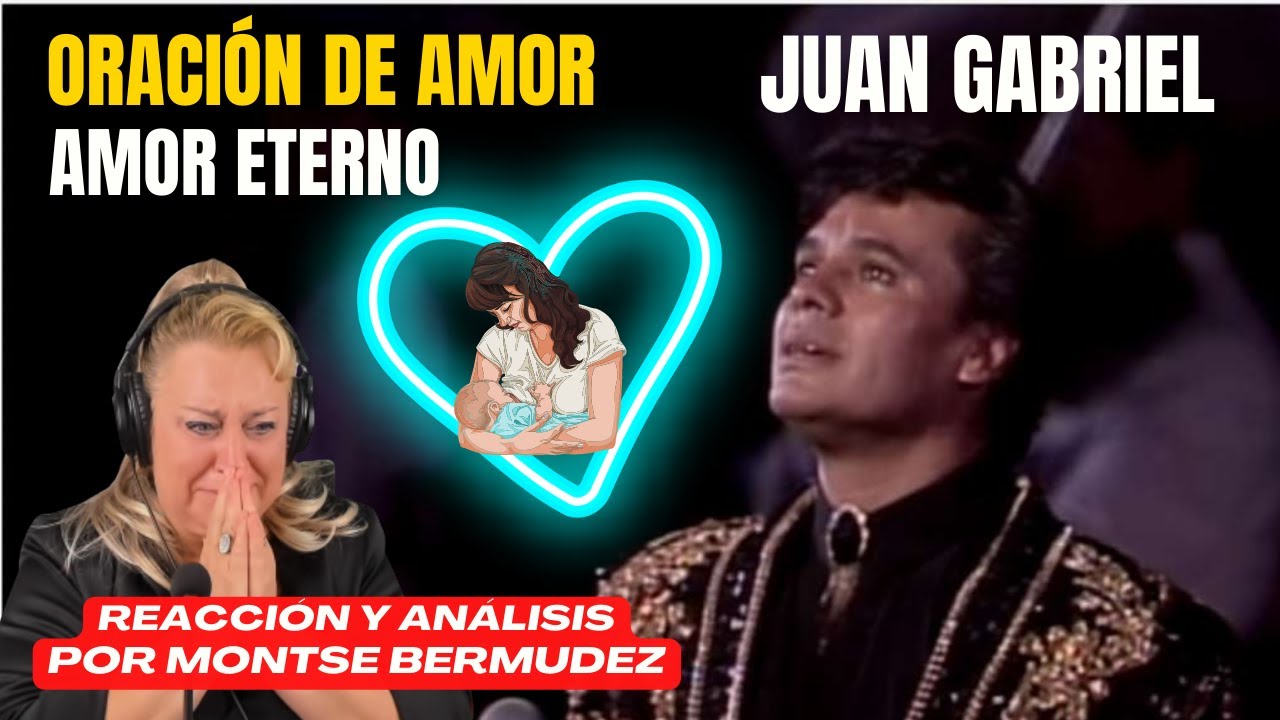 AMOR ETERNO | JUAN GABRIEL | ORACIÓN DE AMOR | ME ROMPIÓ, IMPRESIONANTE !! VOCAL COACH ESPAÑOLA