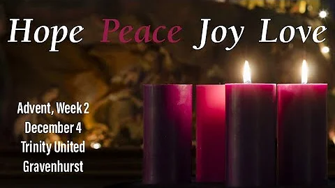 December4 , 2022,  Minister : Carol-Ann Chapman,  Music Today: Daniel Hynek