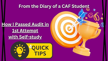 4 Tips to Pass Audit in 1st Attempt || A Not-so-Extraordinary Girl