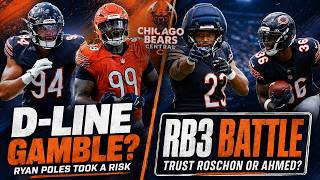 Caleb Williams Has NO EXCUSES! | Ryan Poles D-Line Gamble & RB3 Battle