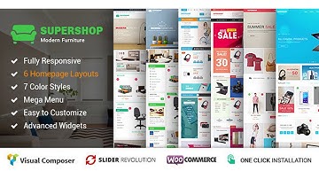 Supershop - Responsive WooCommerce Shopping WordPress Theme | Themeforest Website Templates and