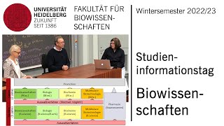 Studieninformationstag 2022 Biologie und Biowissenschaften | UNI HEIDELBERG