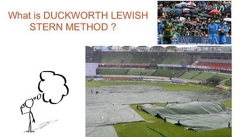 Duckworth Lewish Stern Method full explaination by civil funda