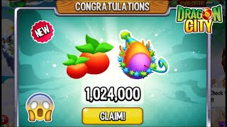 Dragon City - Claim 1 Million Foods + Happiness Dragon | SPECIAL REWARDS! 