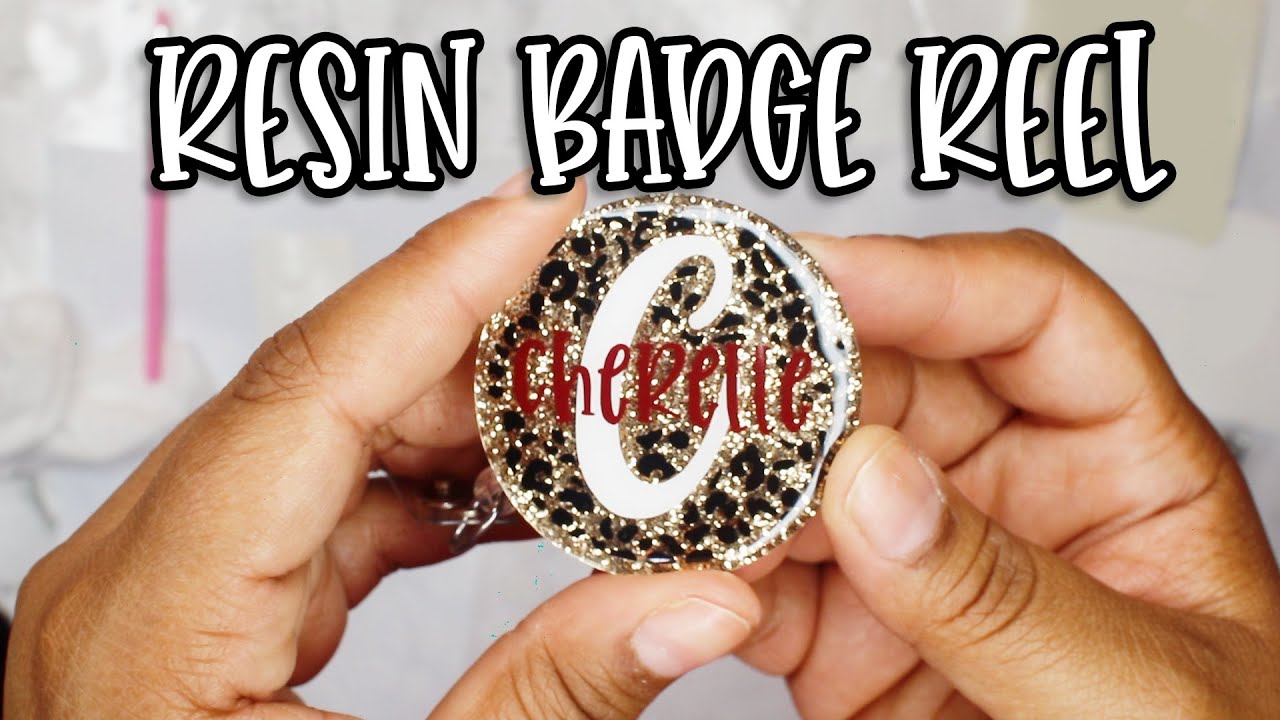 How To Make A Badge Reel with RESIN 