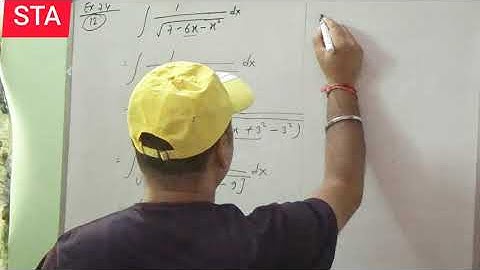 Q.no 12 Ex 7.4 Integration | Class 12 maths | NCERT | Integration of 1/root(7-6x-x^2) | CBSE board