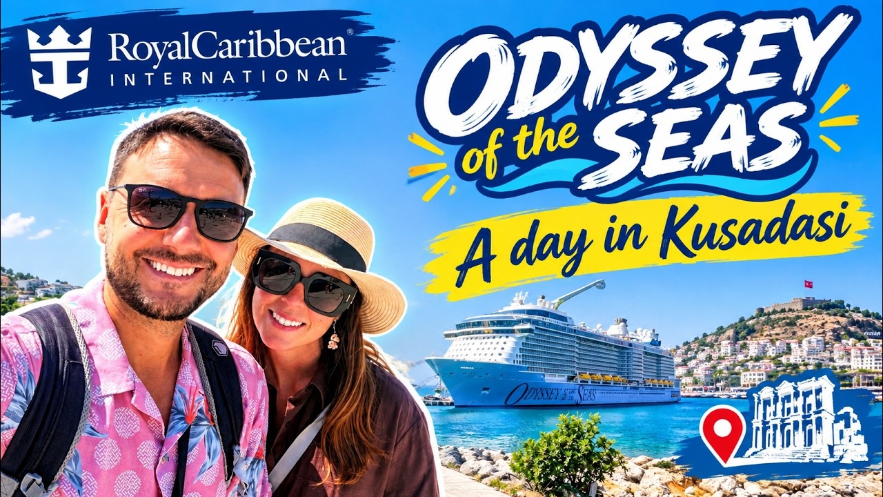 KUSADASI CRUISE DAY 🇹🇷 | Bazaar Shopping + Beach on a Budget | Royal Caribbean Odyssey of the Seas