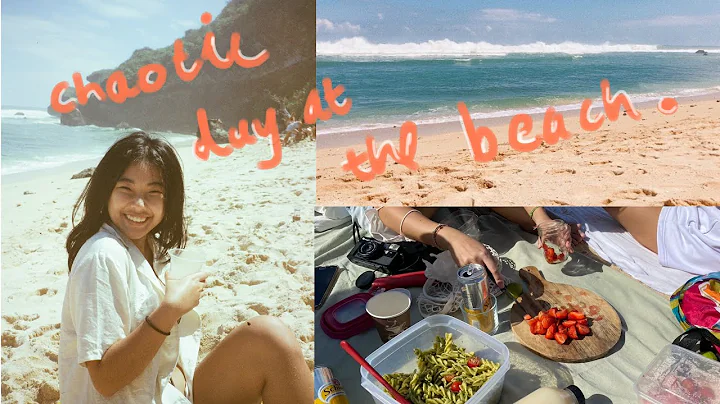 Living in Bali: chaotic day at the beach with the ...
