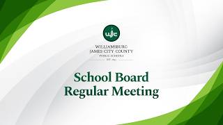 School Board Regular Meeting from 3/24/2026