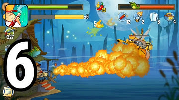 Swamp Attack - Gameplay Walkthrough Part 6 | Episode 2, Levels 13-18 (Android, iOS)